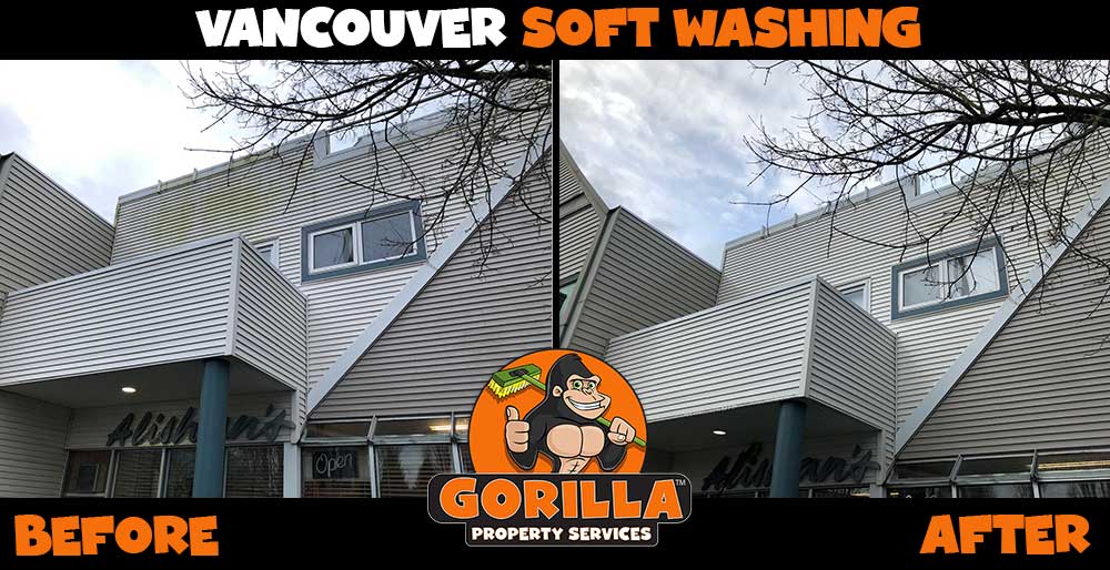 vancouver soft washing