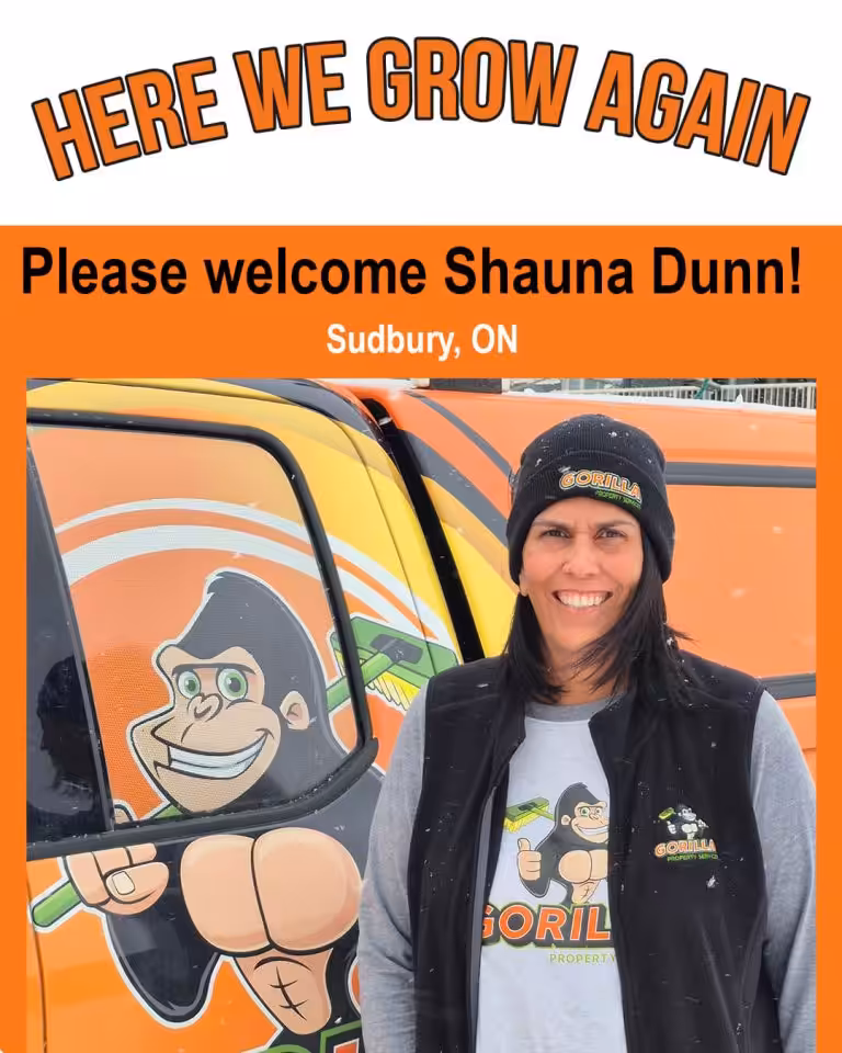 WE ARE EXPANDING! GORILLA PROPERTY SERVICES IN SUDBURY!
